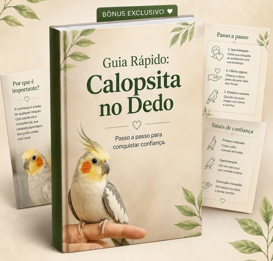 Guia Rápido: Calopsita no Dedo